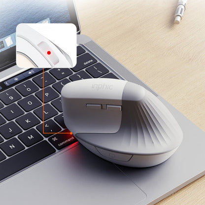 Ergonomic Vertical Wireless Mouse