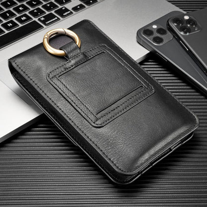 Dual-Layer Men's Phone And Card Wallet Integrated Waist Pack