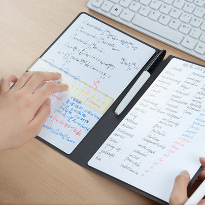 Leather Erasable Whiteboard Notebook