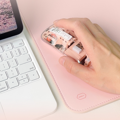 Transparent Wireless Silent Bluetooth Mouse