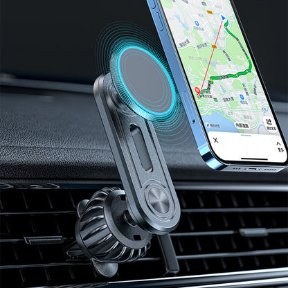 Magnetic Aluminum Alloy Rotatable Car Phone Holder