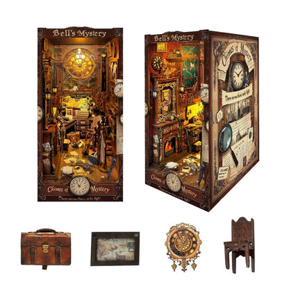 Bell's Mystery DIY Book Nook Shelf Insert