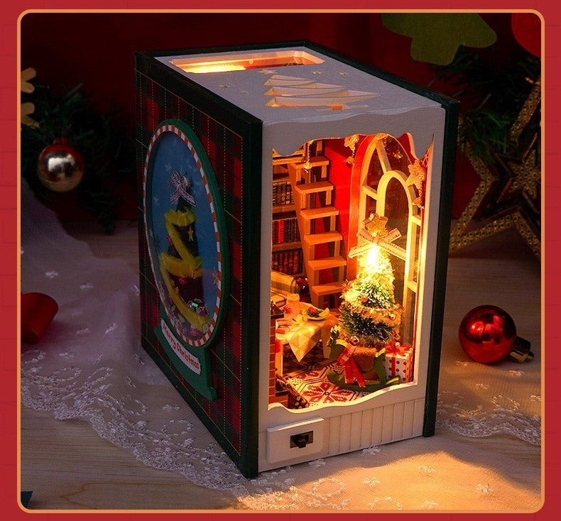 Christmas Diary DIY Book Nook Kit