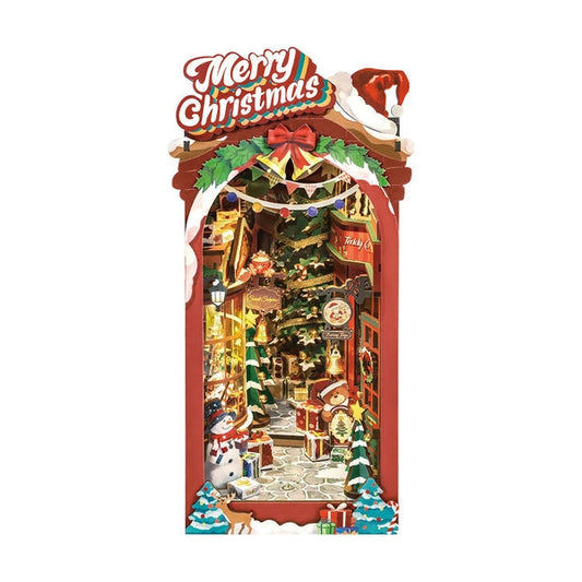 Christmas Street DIY Book Nook Kit