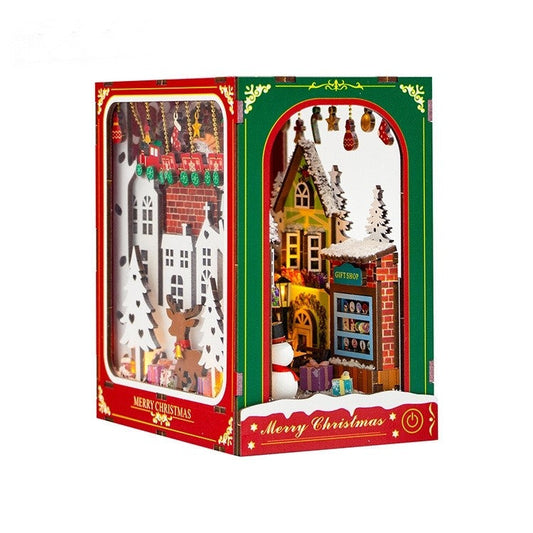 Christmas Winter DIY Book Nook Kit