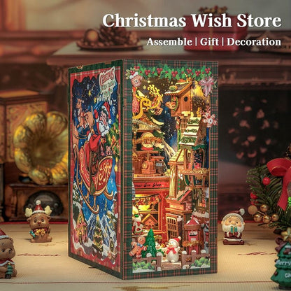 Christmas Wish Store DIY Book Nook Kit
