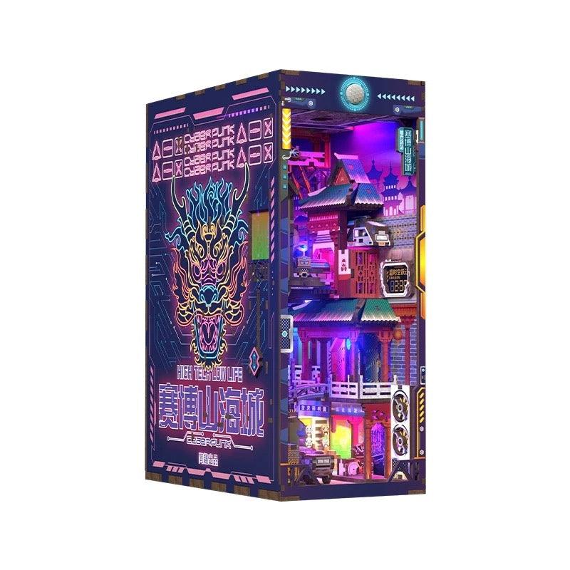 Cyberpunk City DIY Book Nook Kit