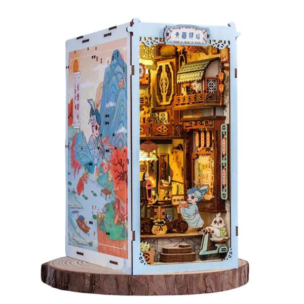 Azure Phoenix Lodge DIY Book Nook Kit