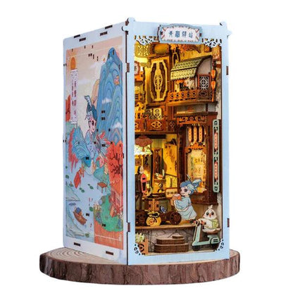 Azure Phoenix Lodge DIY Book Nook Kit
