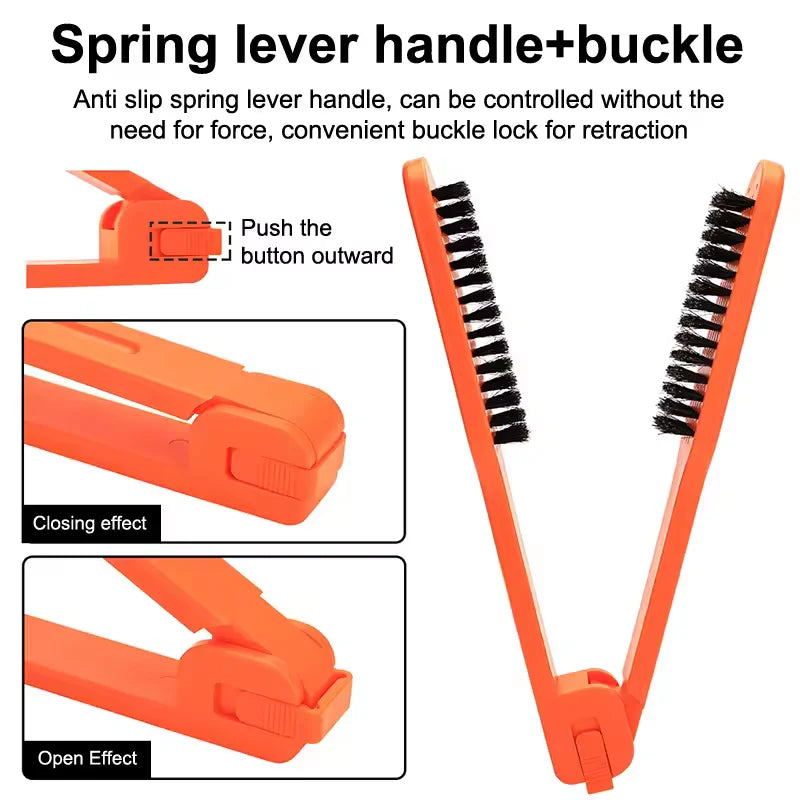 Double Sided Hair Straightening Comb