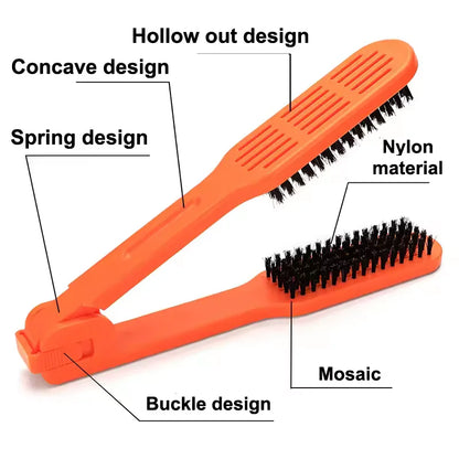 Double Sided Hair Straightening Comb