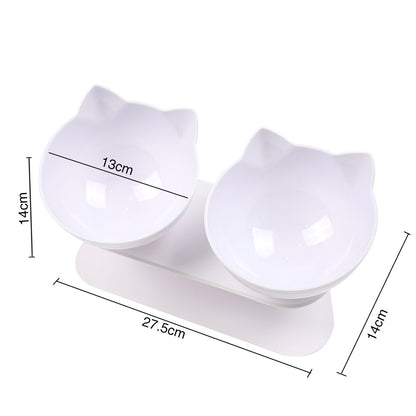 Elevated Pet Bowl - Non-Slip Feeding & Drinking Bowl for Cats & Dogs