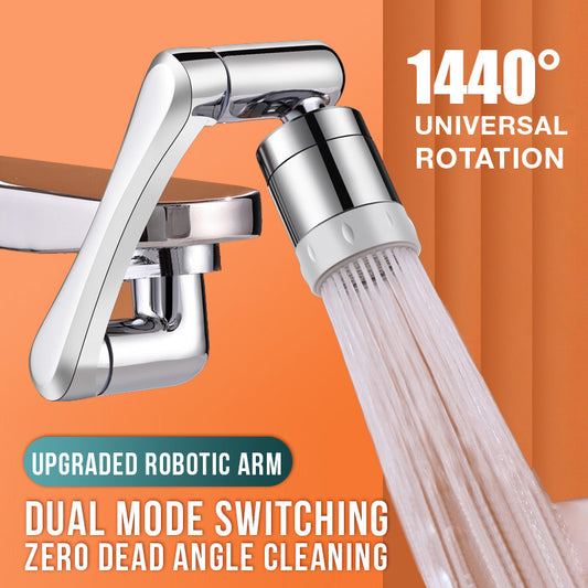 Rotatable Faucet Extension Nozzle – Splash-Proof Universal