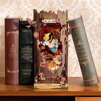 Fall into Wonder DIY Book Nook | Shelf Insert