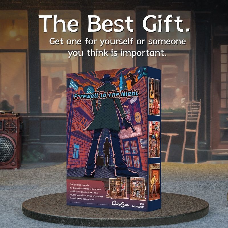 Farewell To The Night DIY Bookends Kit