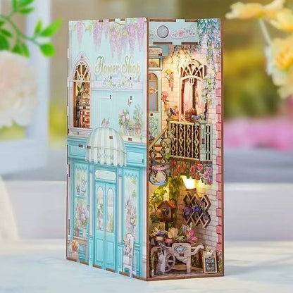 Flower Shop DIY Book Nook Shelf Insert