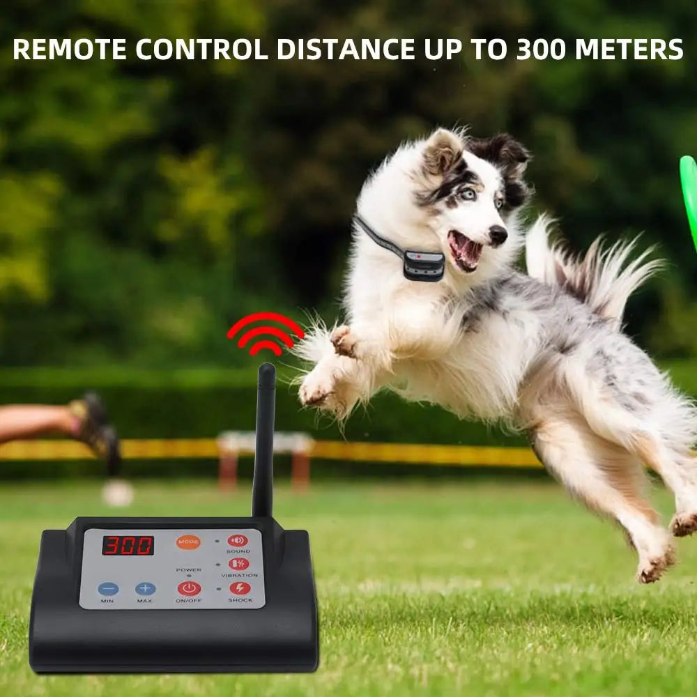 Invisible Wireless Dog Fence With Shock Collars