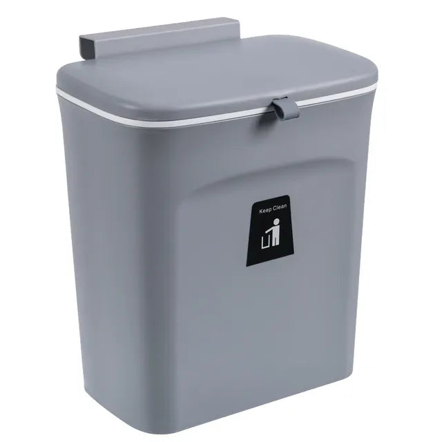 Hanging Trash Can Large Capacity Kitchen Garbage Bin