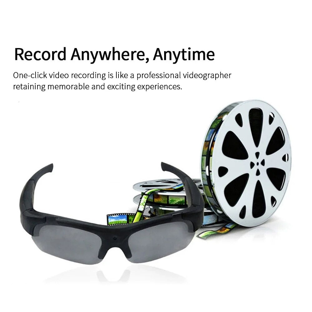 Light-weight 1080P Mini Camera Sunglasses