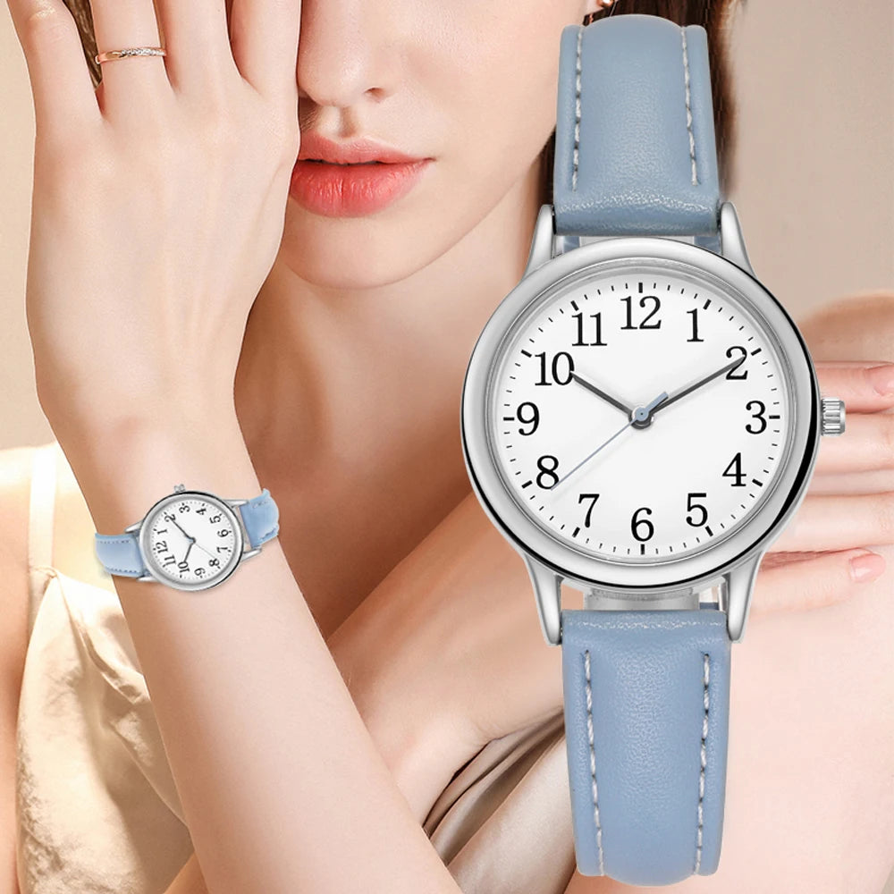 Women Casual Leather Watches - Simple Fashion Classic Style