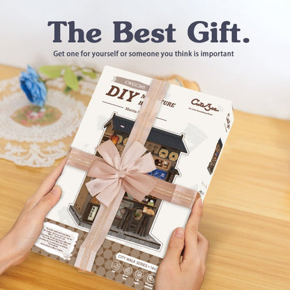Japanese Ramen Shop DIY Miniature House Kit | Morita-Ya
