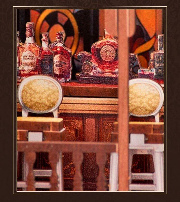 Louis Tavern DIY Book Nook Kit | Roaring Twenties Speakeasy