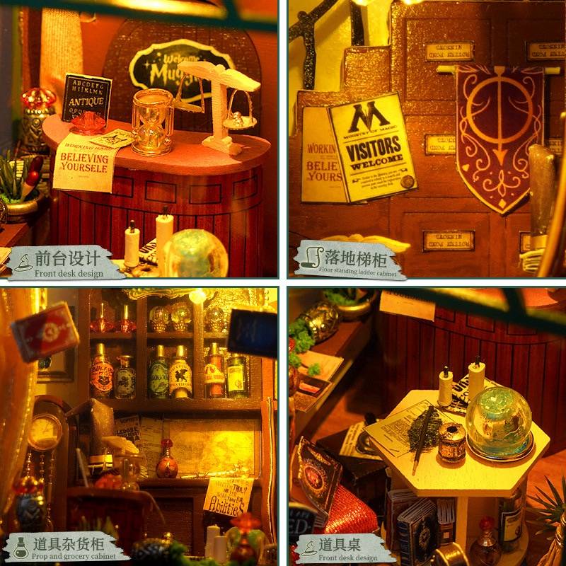 Magic Diary DIY Book Nook Kit | Magic Shop Series