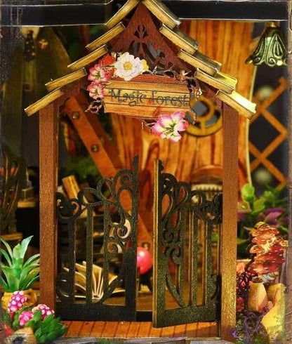 Magic Forest House DIY Dollhouse kit
