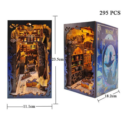 Magic School DIY Book Nook Kit | With Music Box