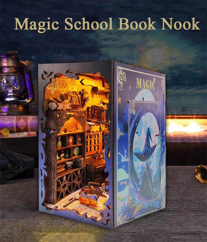 Magic School DIY Book Nook Kit | With Music Box