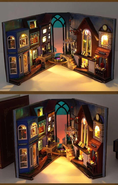 Magic Spell Street DIY Book Nook Shelf Insert