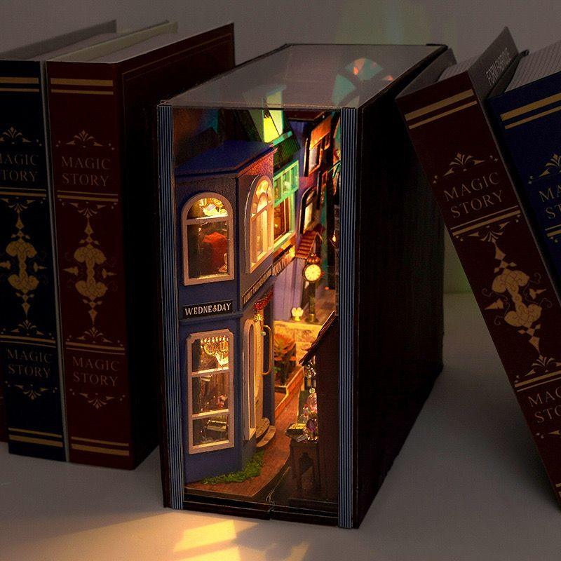 Magic Spell Street DIY Book Nook Shelf Insert