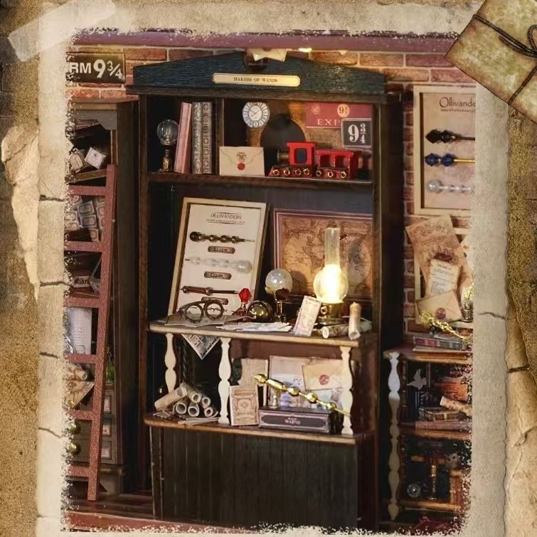 Magic Wand Shop DIY Miniature House Kit