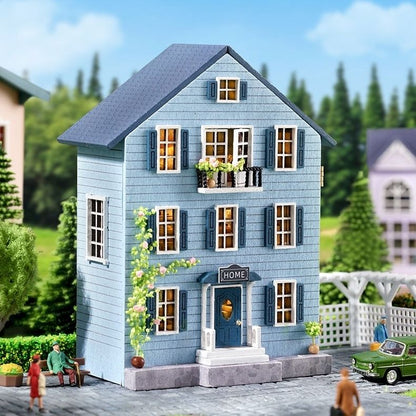 Molan House DIY Miniature House Kit | Mini House Series
