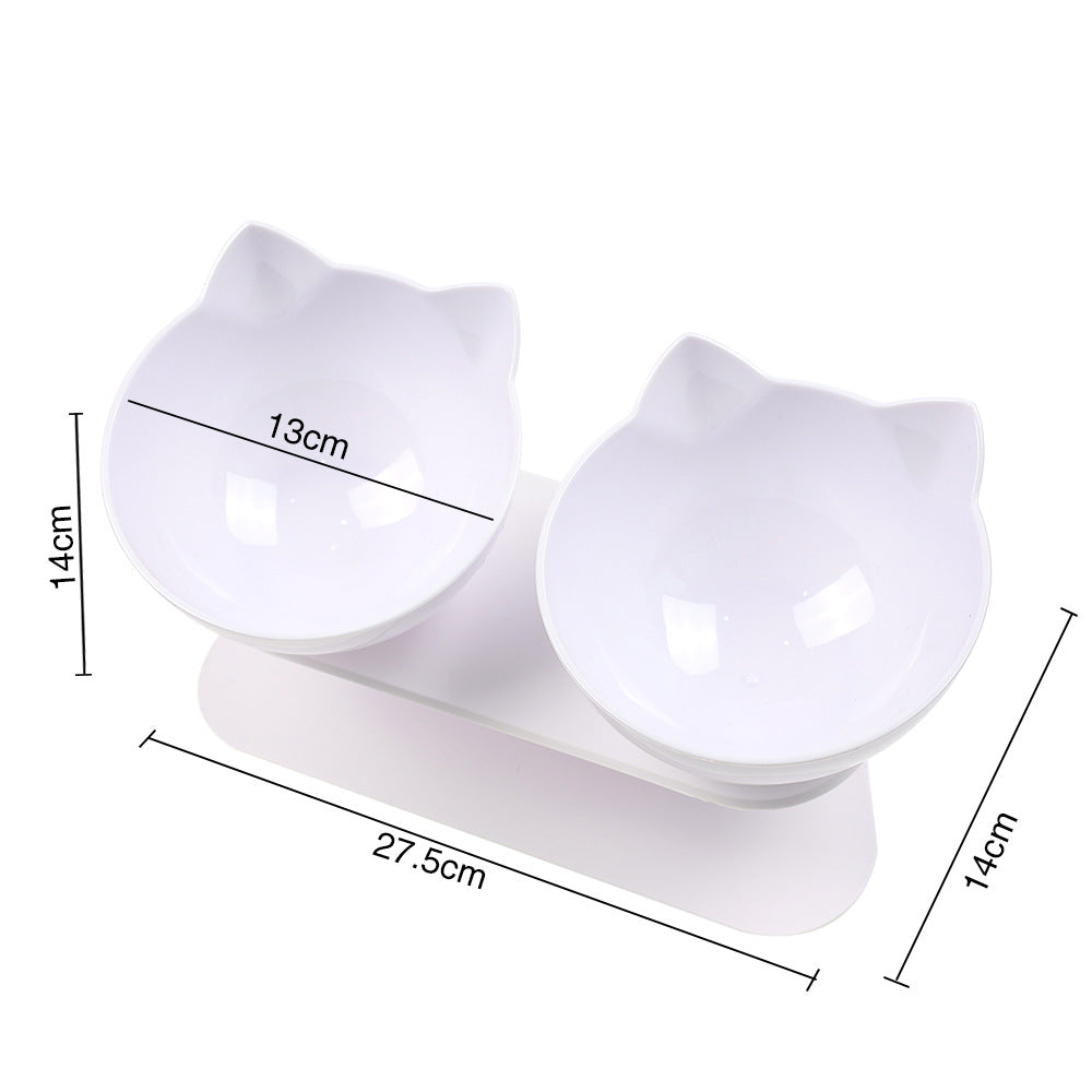 Elevated Pet Bowl - Non-Slip Feeding & Drinking Bowl for Cats & Dogs