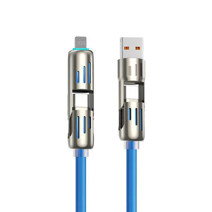 4-in-1 Fast Charging Multifunctional Cable – 240W High-Speed Line