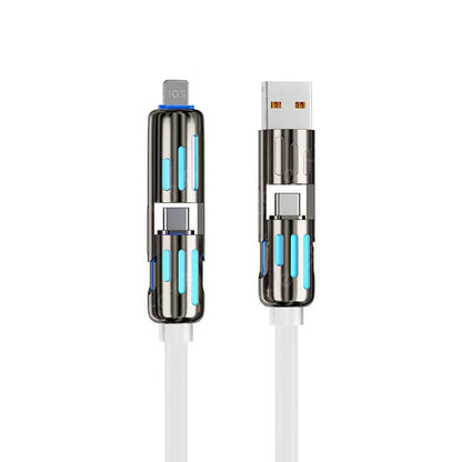 4-in-1 Fast Charging Multifunctional Cable – 240W High-Speed Line