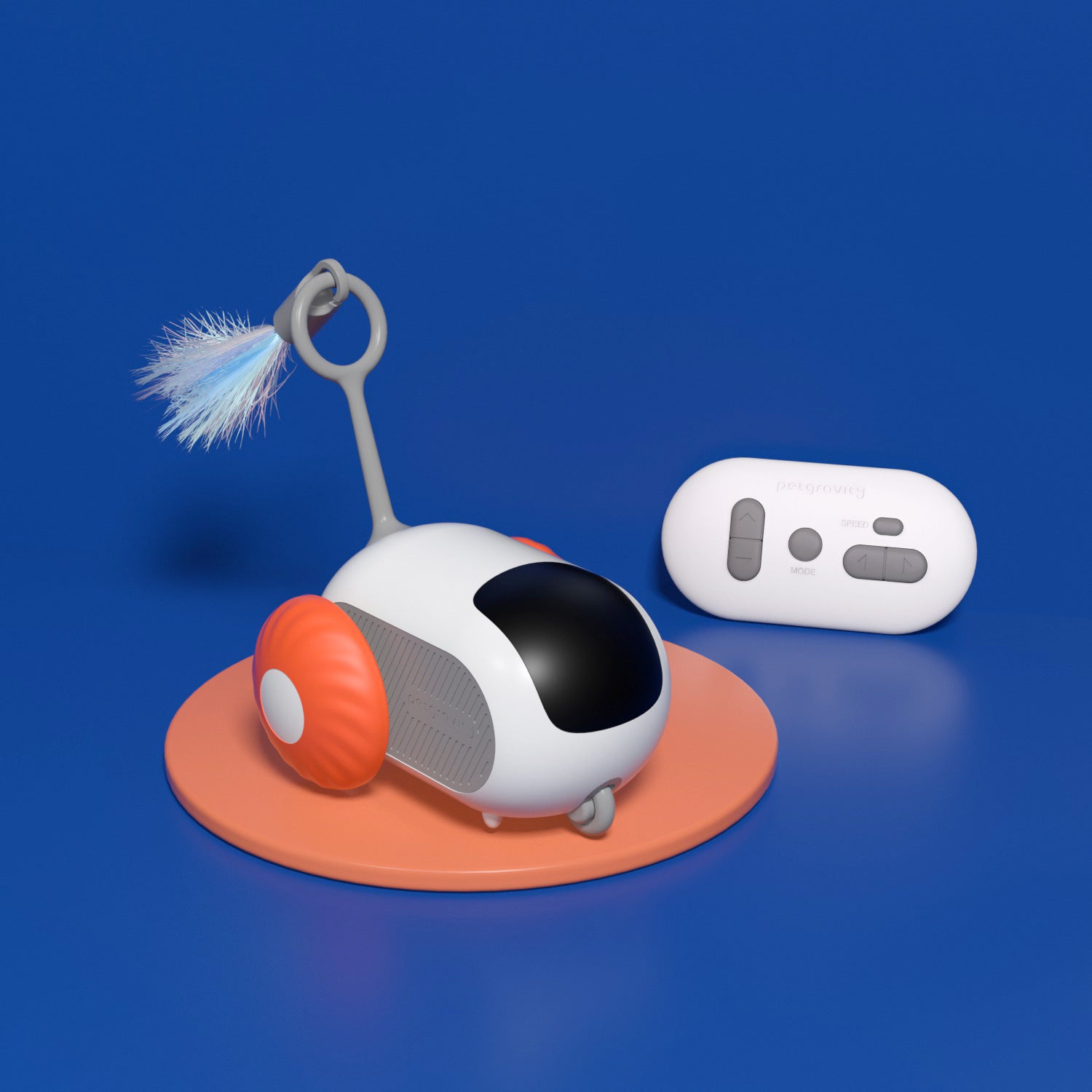 Cat Chase Car – Smart Automatic Rolling Cat Toy for Fun, Exercise & Playtime