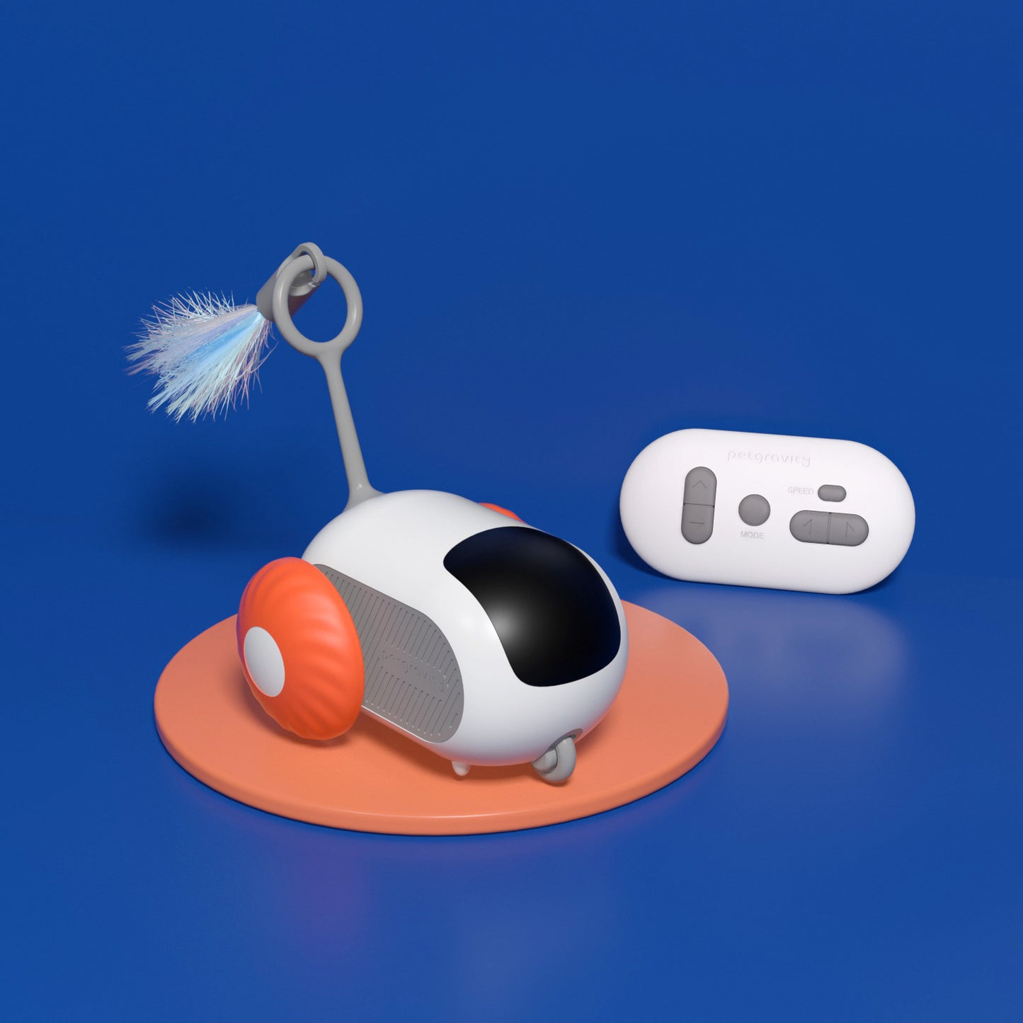 Cat Chase Car – Smart Automatic Rolling Cat Toy for Fun, Exercise & Playtime