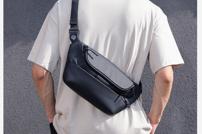 Trendy Men's Crossbody Chest Bag - Sporty Waist Pack