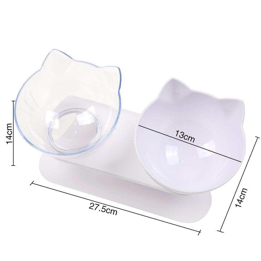Elevated Pet Bowl - Non-Slip Feeding & Drinking Bowl for Cats & Dogs