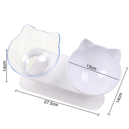 Elevated Pet Bowl - Non-Slip Feeding & Drinking Bowl for Cats & Dogs