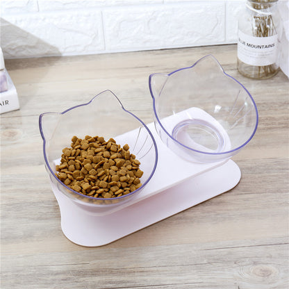 Elevated Pet Bowl - Non-Slip Feeding & Drinking Bowl for Cats & Dogs