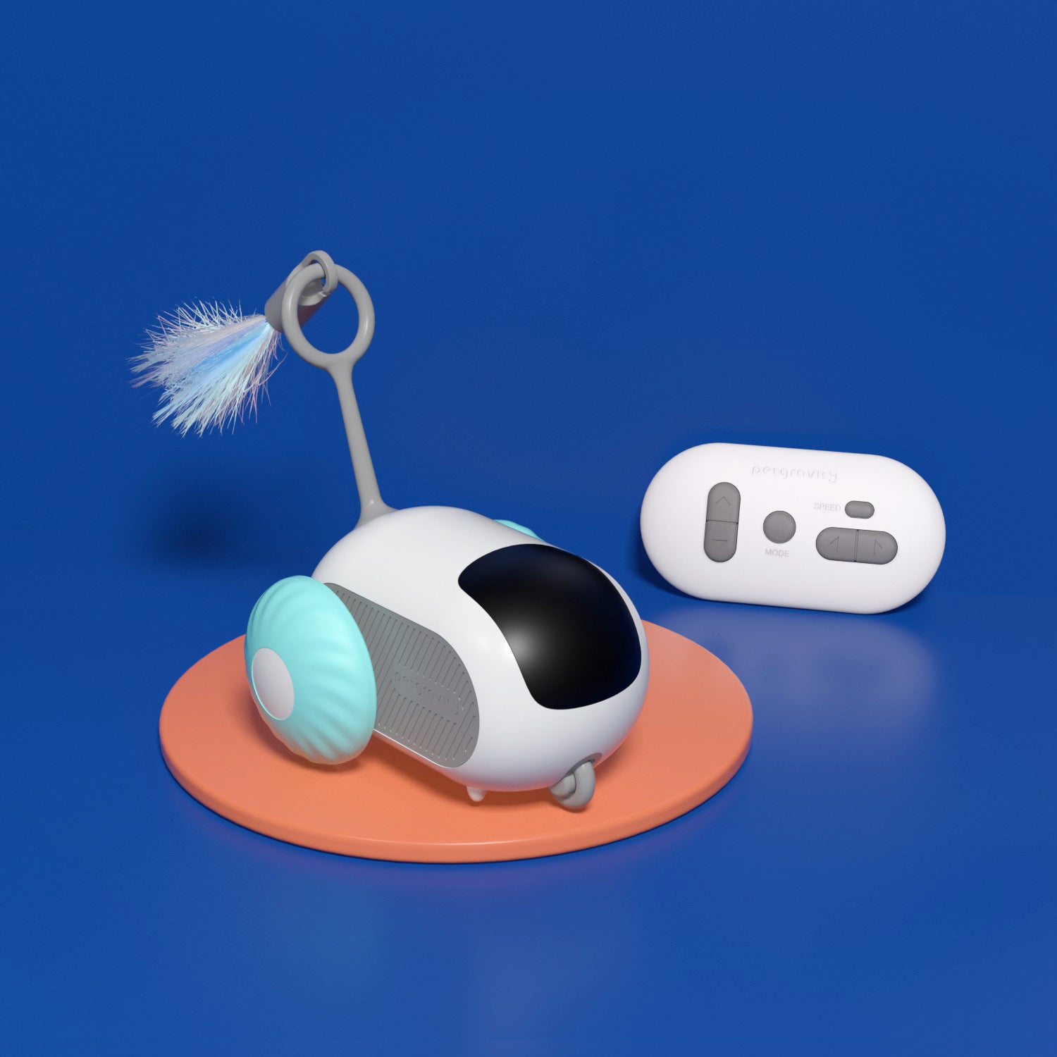 Cat Chase Car – Smart Automatic Rolling Cat Toy for Fun, Exercise & Playtime