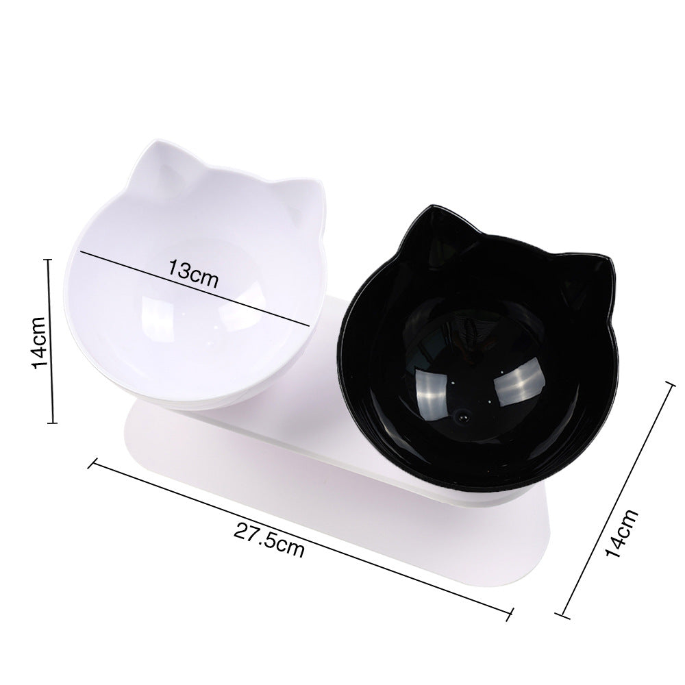 Elevated Pet Bowl - Non-Slip Feeding & Drinking Bowl for Cats & Dogs