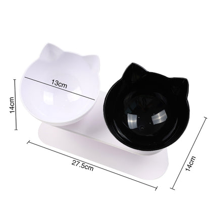 Elevated Pet Bowl - Non-Slip Feeding & Drinking Bowl for Cats & Dogs