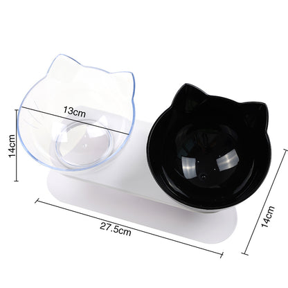 Elevated Pet Bowl - Non-Slip Feeding & Drinking Bowl for Cats & Dogs