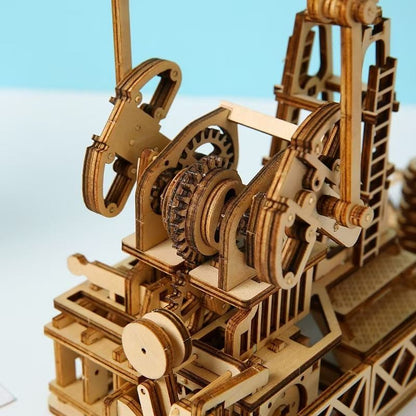 Oil Derrick 3D Wooden Puzzle