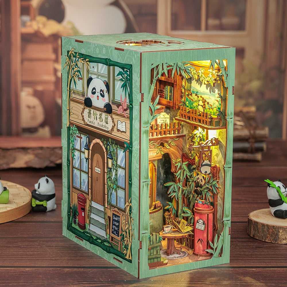 Panda Bookshop DIY Book Nook Kit