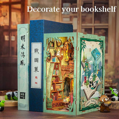 Panda Bookshop DIY Book Nook Kit